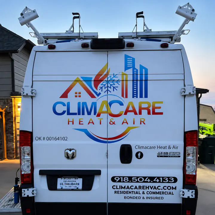 Climacare Heat & Air service van